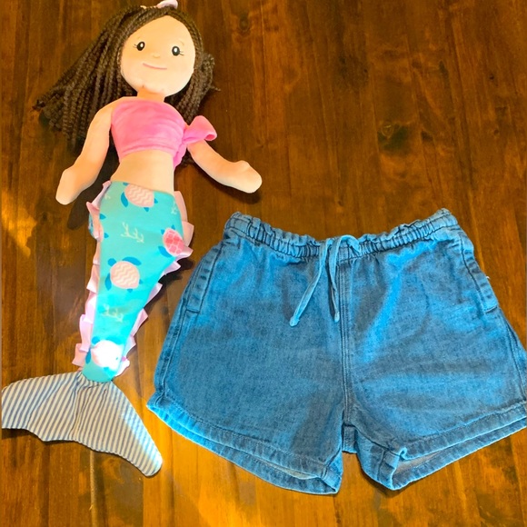 ⚓️Old Navy Toddler Jean Shorts Sz 4T - Picture 1 of 10